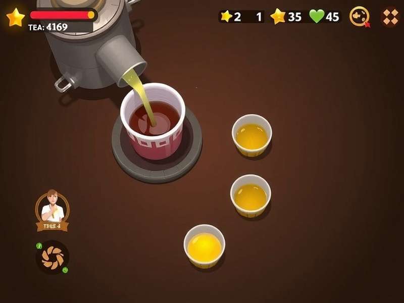 Chai Supreme Journey gameplay screenshot showing tea preparation